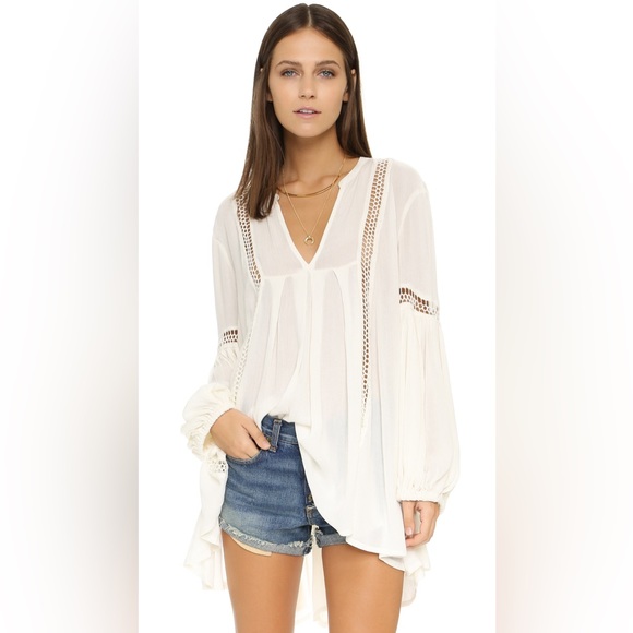 Free People just the two of us tunic in white - Picture 2 of 4